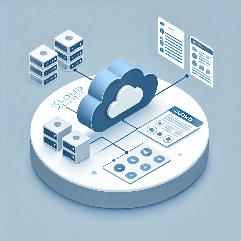 Cloud Solutions & Digital Transformation Icon
